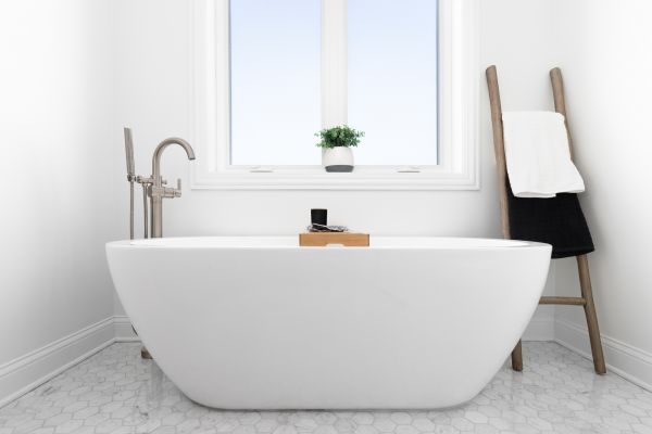 Freestanding Tub Installation in Longwood